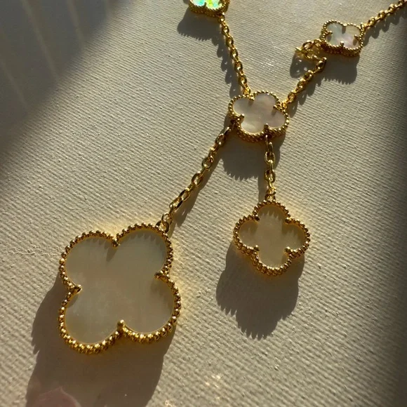 Elegant Clover Necklace โ Inspired by Timeless Luxury Design - Picture 4 of 14